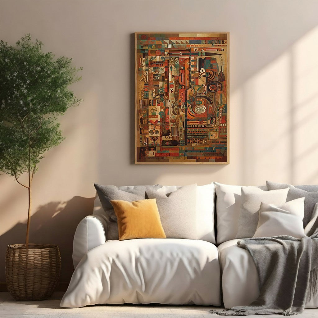 Abstract Geometric Wall Art