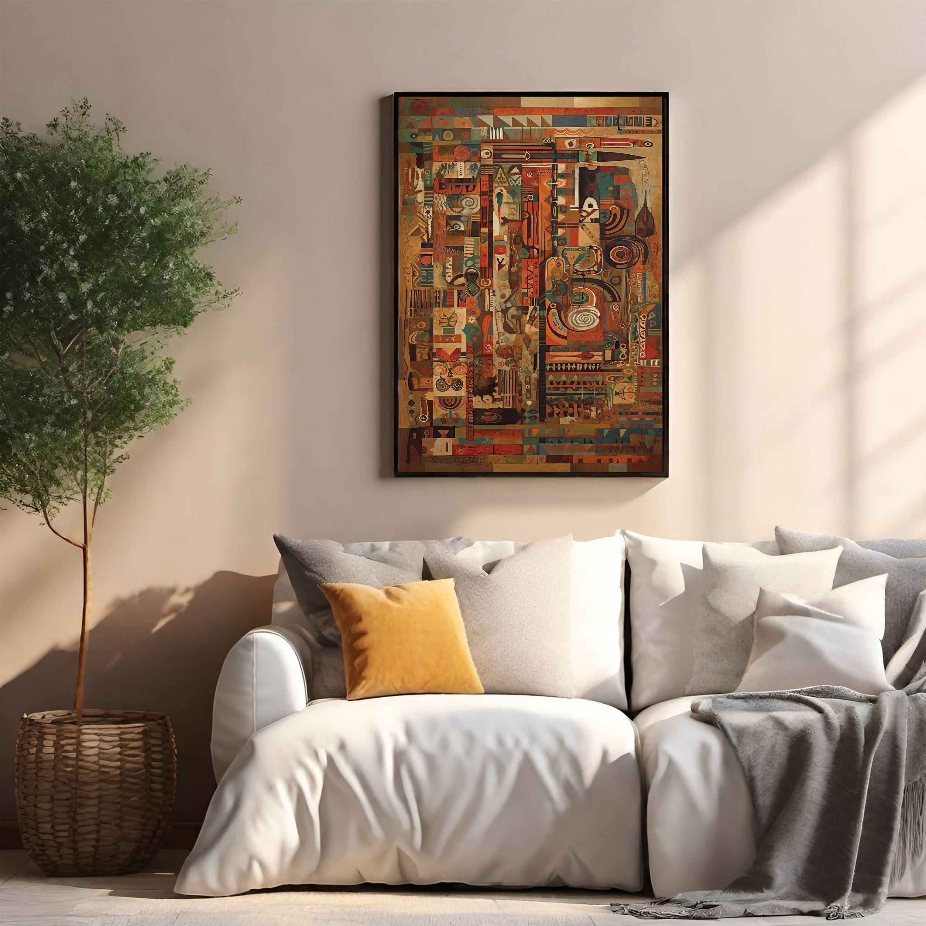 Abstract Geometric Wall Art