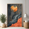 Abstract Mountain Landscape Wall Art