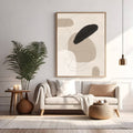 Abstract Organic Shapes Wall Art
