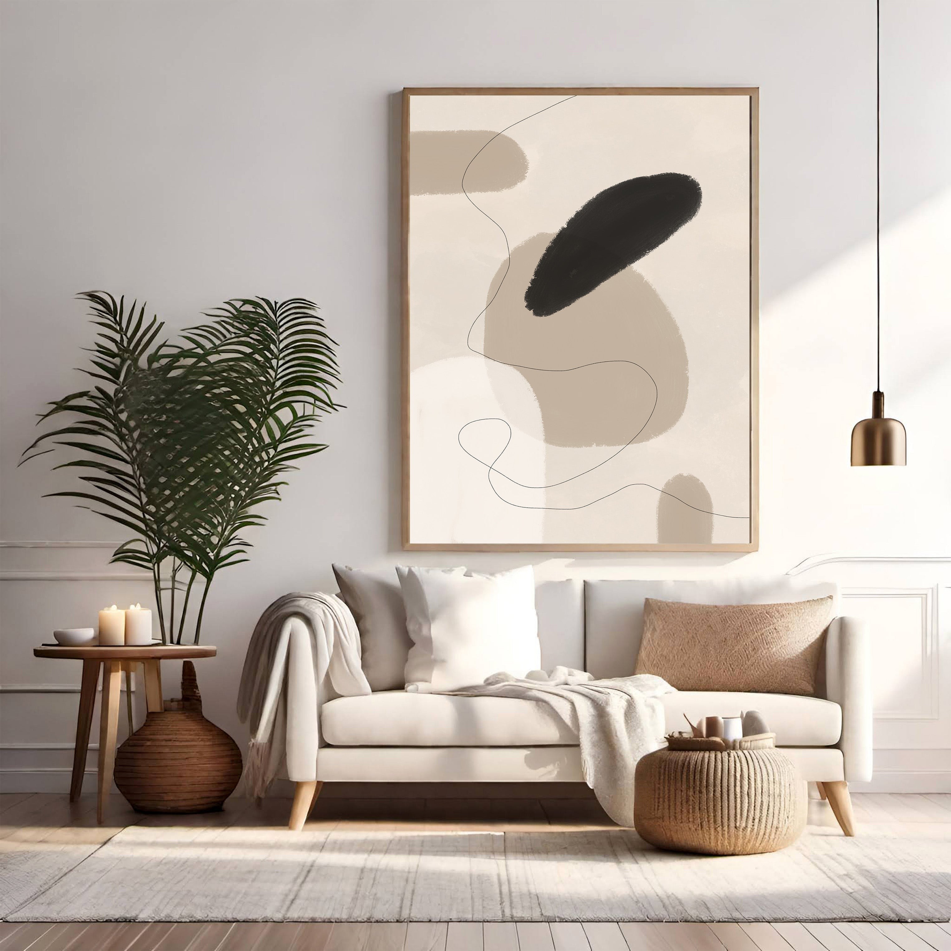 Abstract Organic Shapes Wall Art