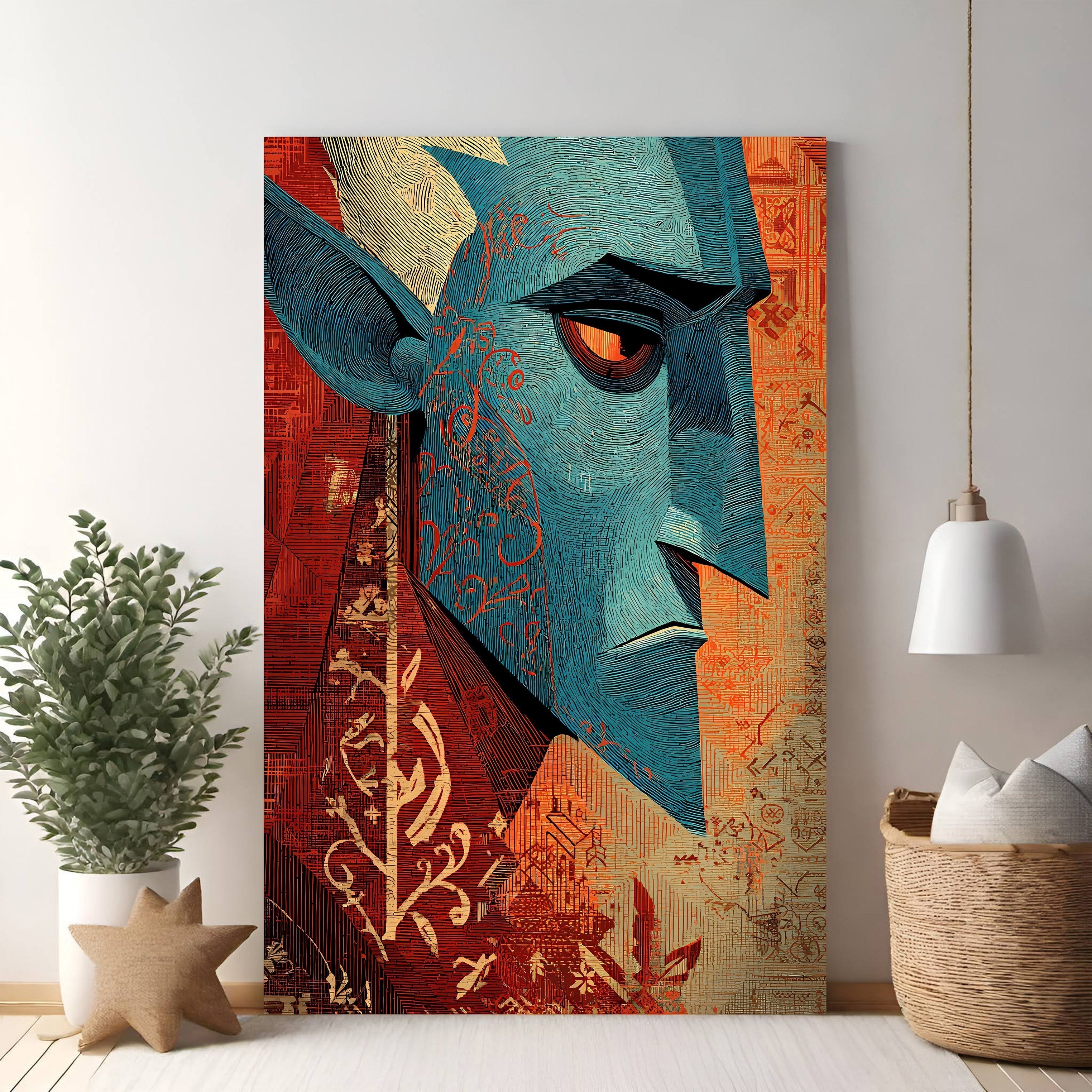 Abstract Portrait Wall Art