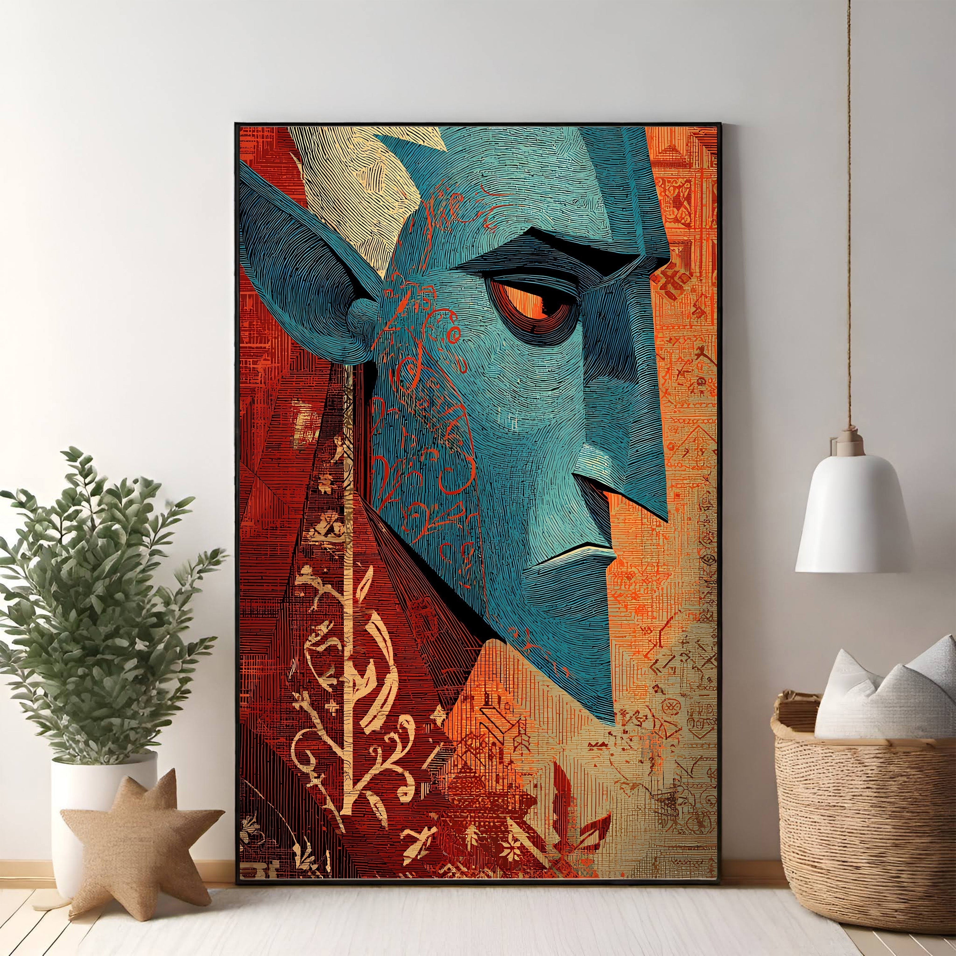 Abstract Portrait Wall Art