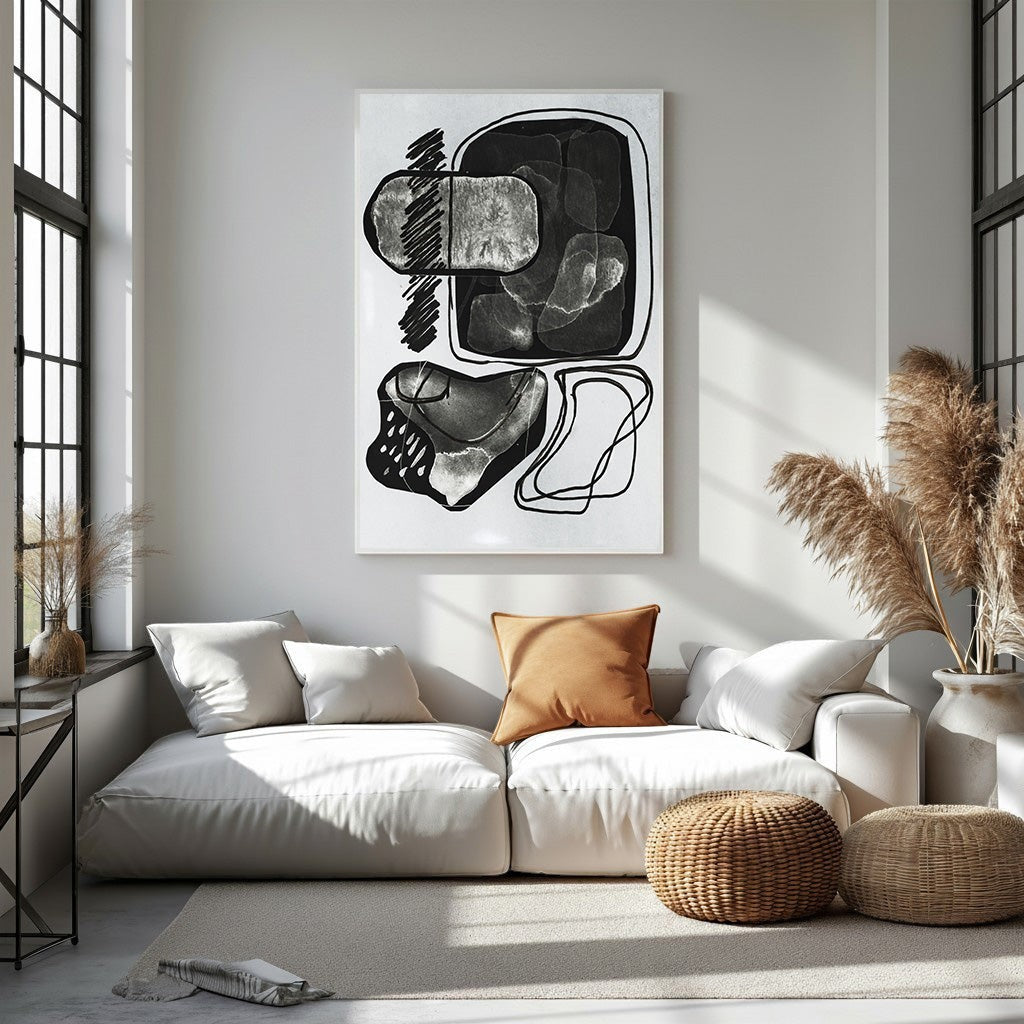 Abstract Shapes Wall Art