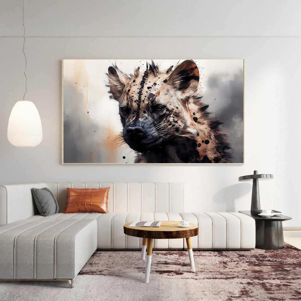African Hyena Portrait Wall Art