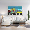 Aswan Vintage Postcard Wall Art
