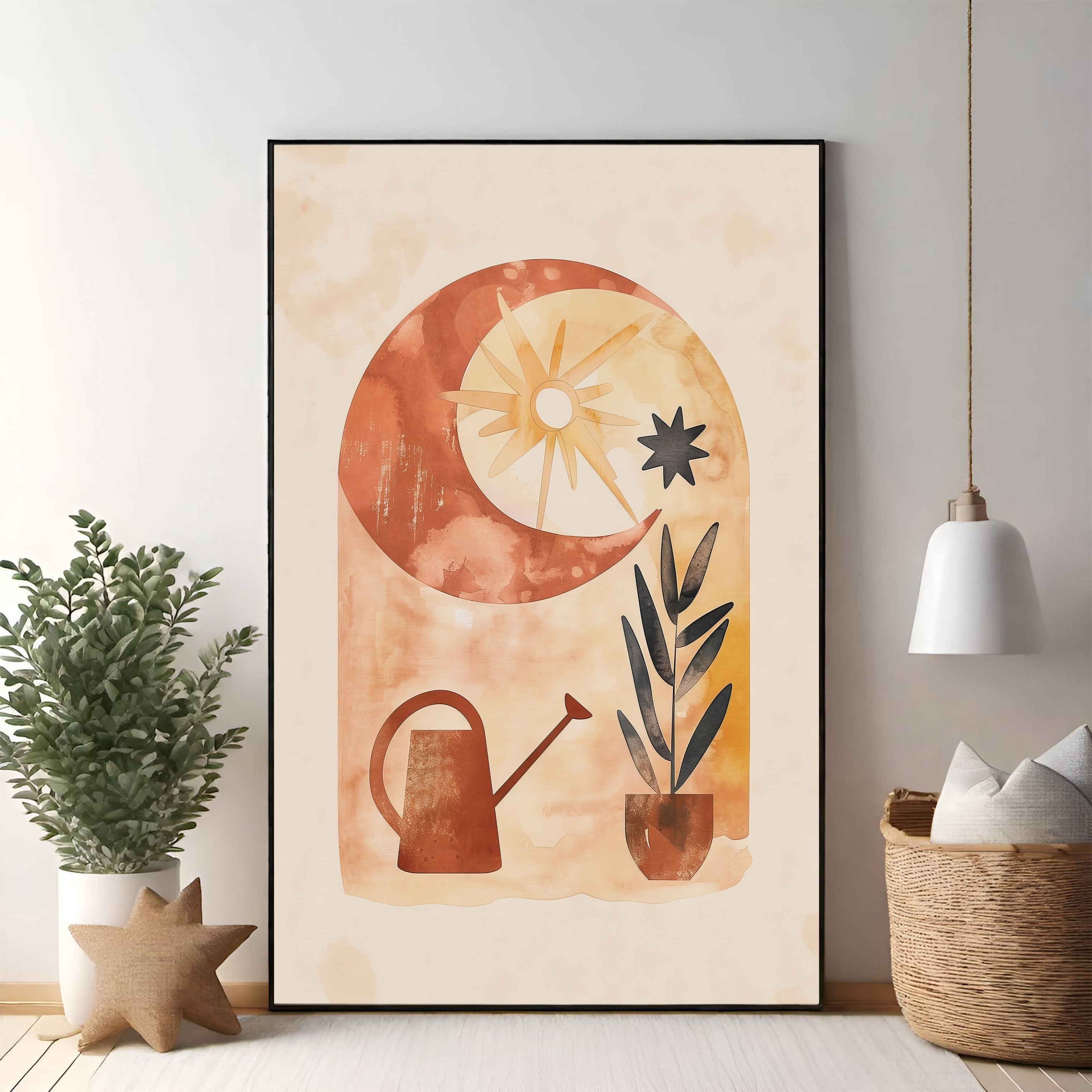 Bohemian Archway Botanical Art Print