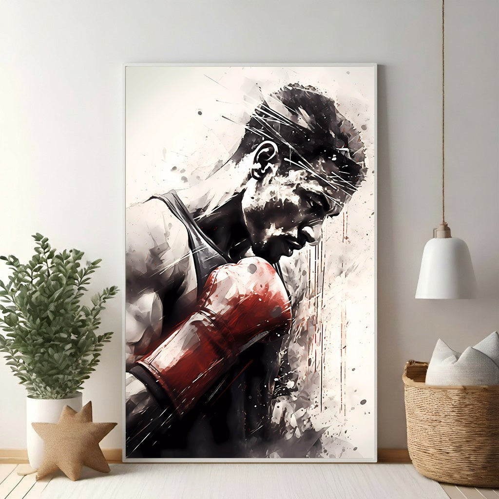 The Boxer's Moment Of Reflection