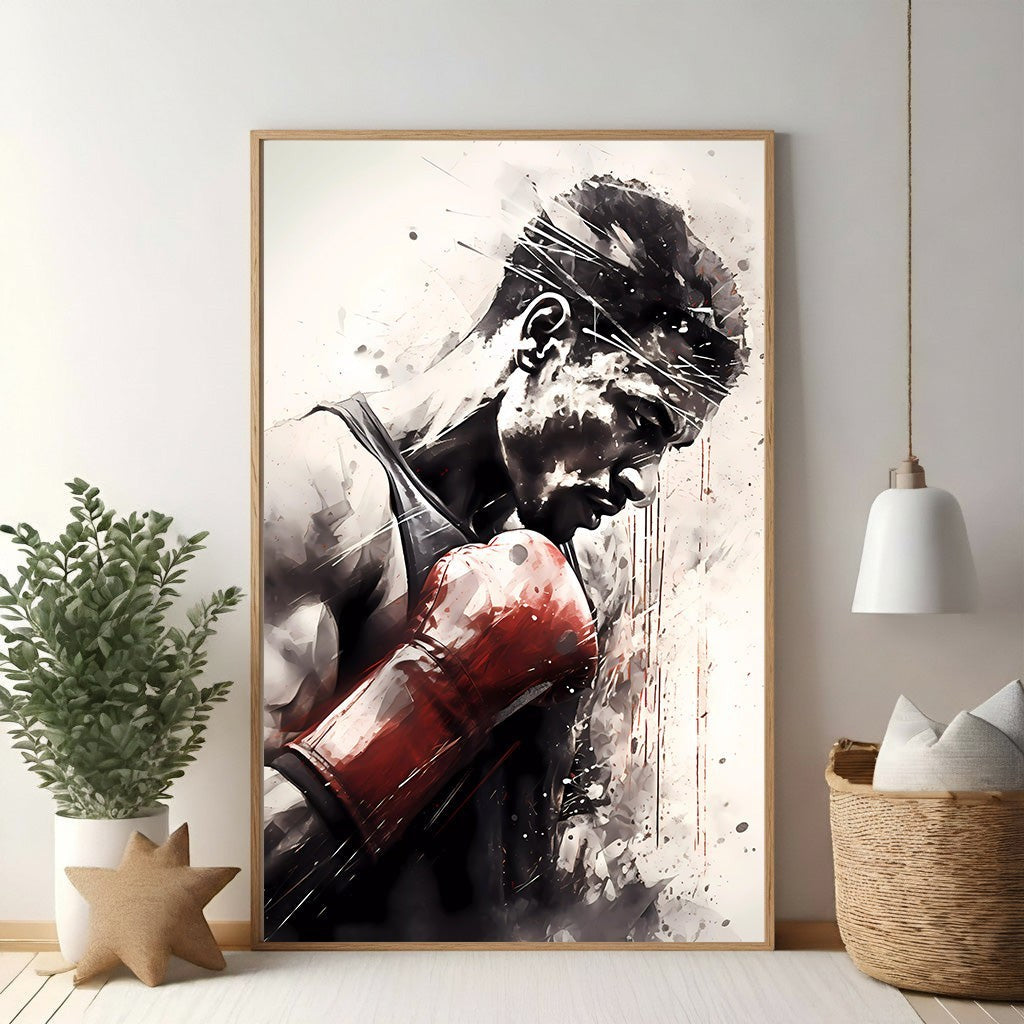 The Boxer's Moment Of Reflection