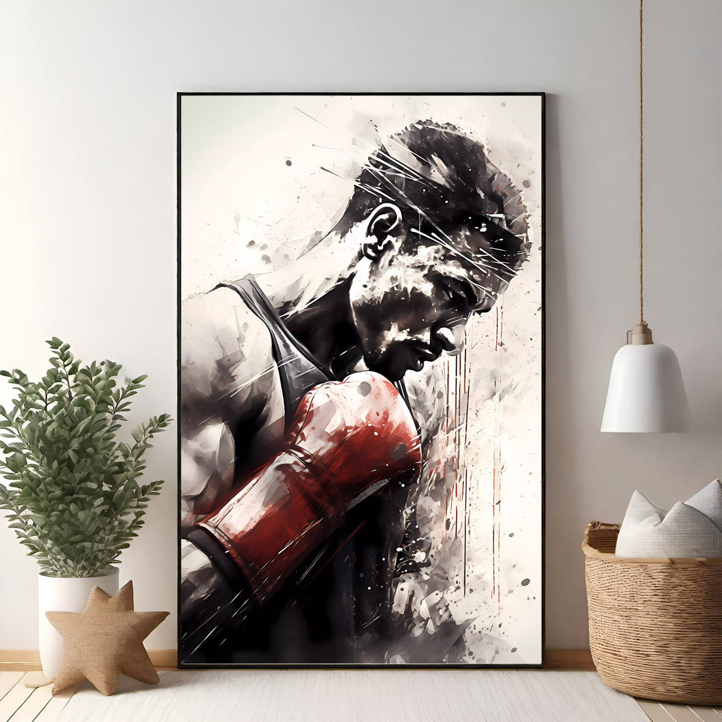 The Boxer's Moment Of Reflection