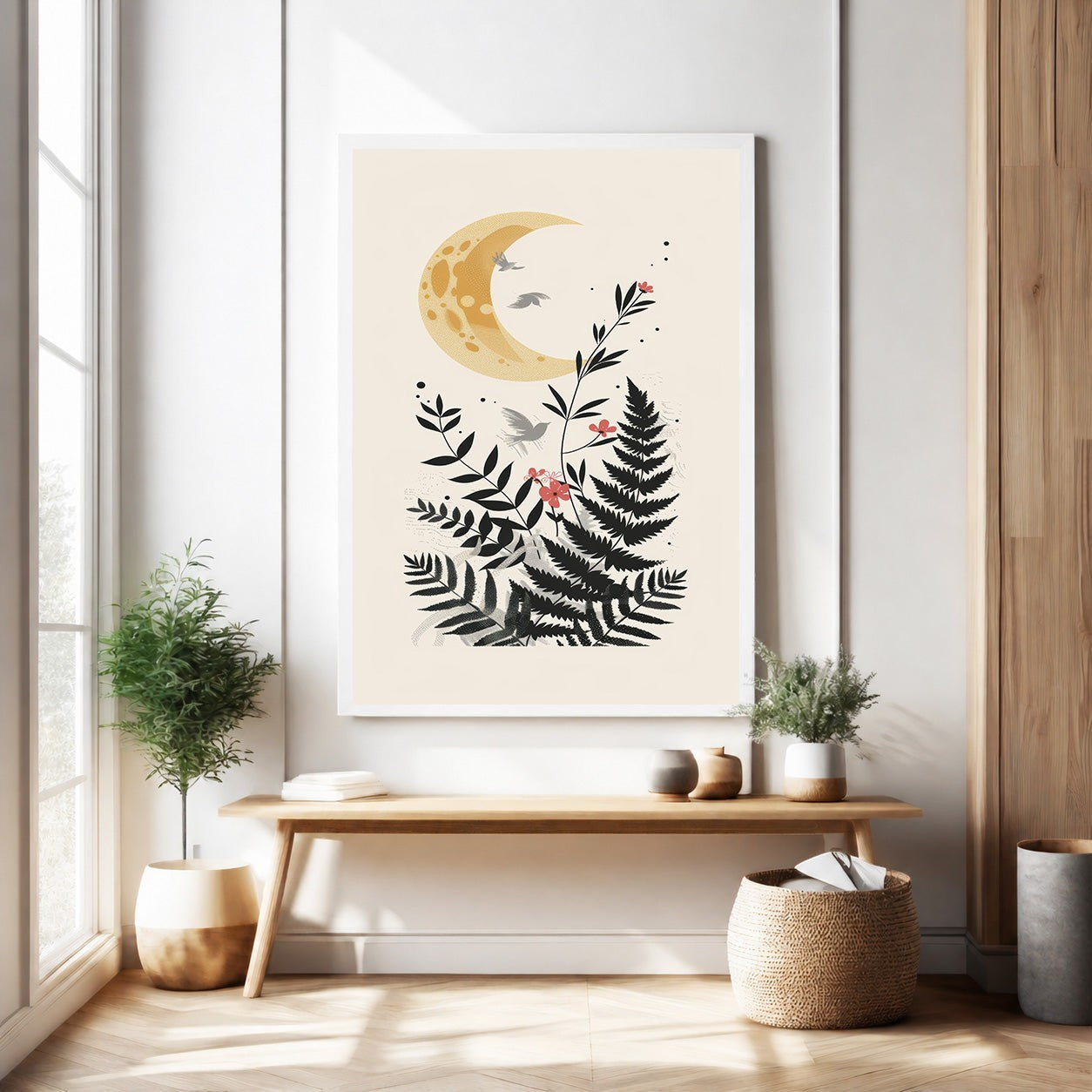 Celestial Fern Garden Wall Art