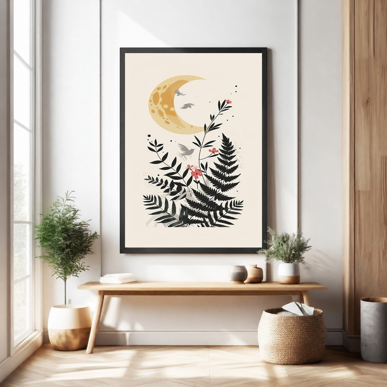 Celestial Fern Garden Wall Art