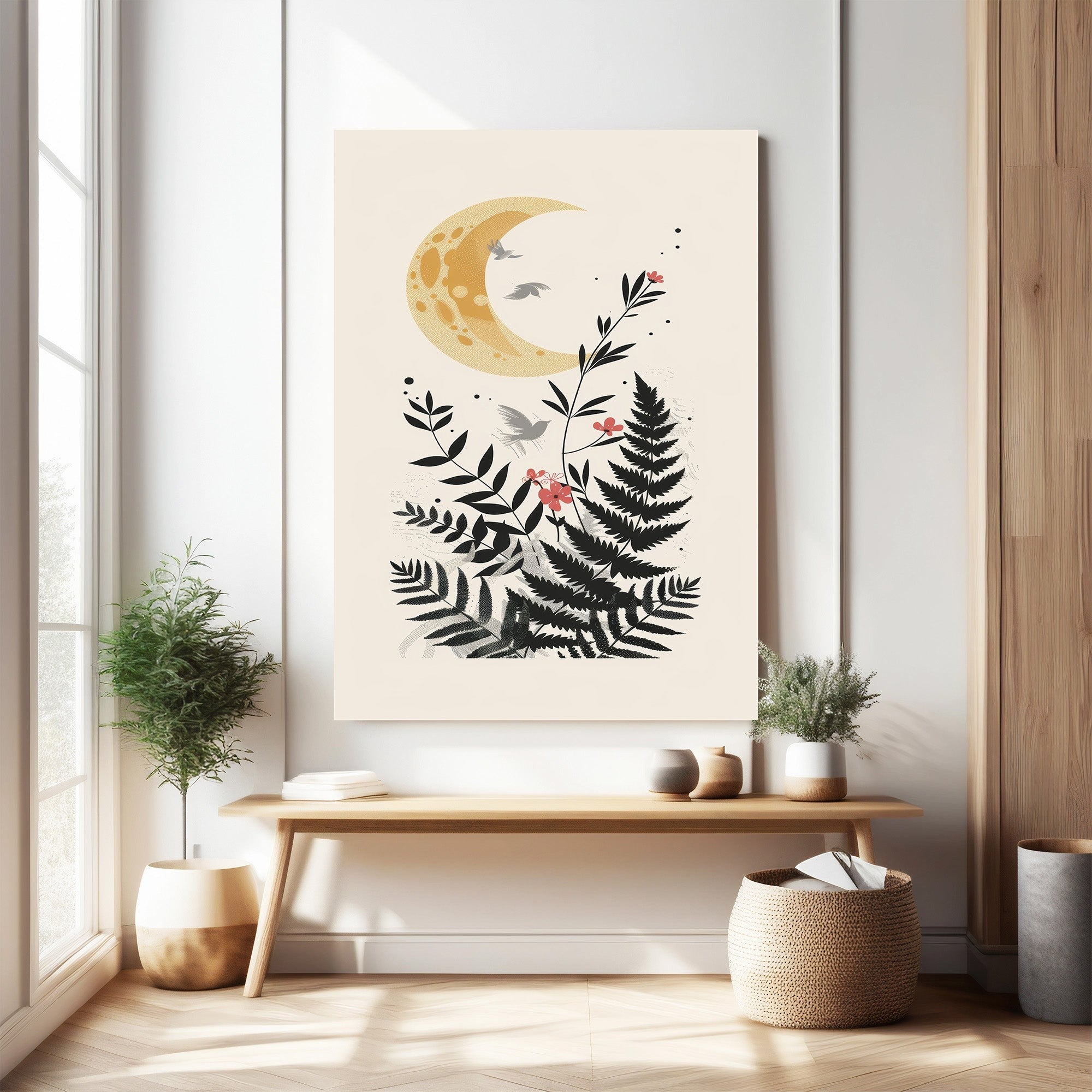 Celestial Fern Garden Wall Art