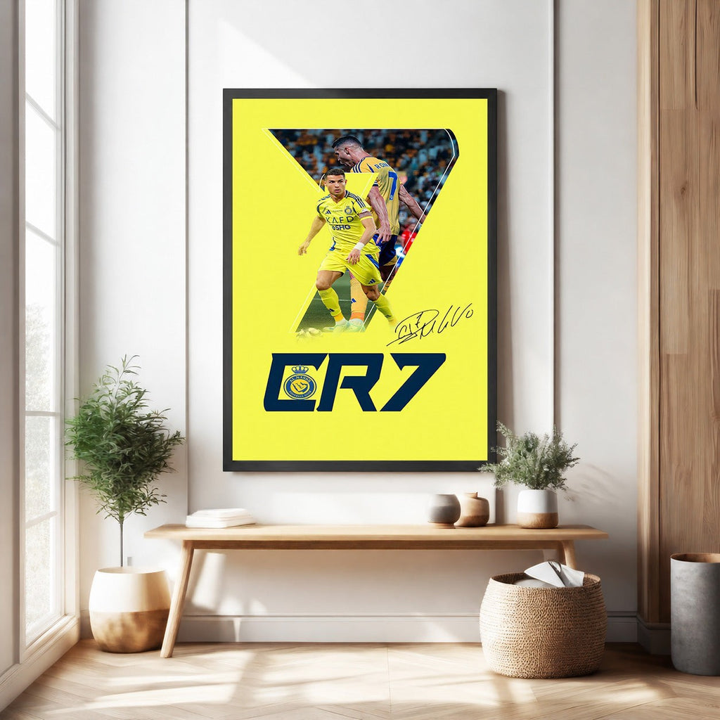 Cristiano Ronaldo CR7 Football Player Poster