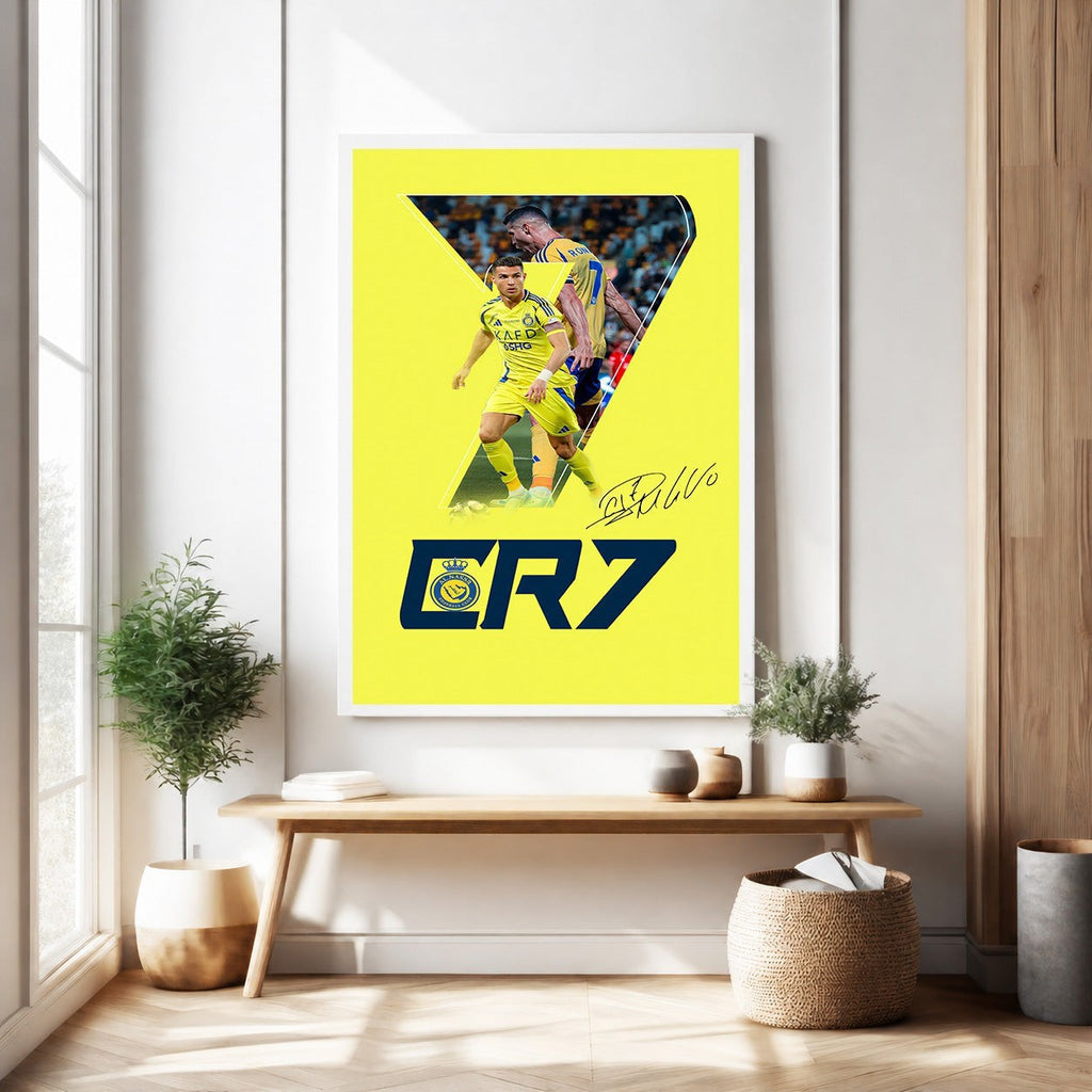 Cristiano Ronaldo CR7 Football Player Poster