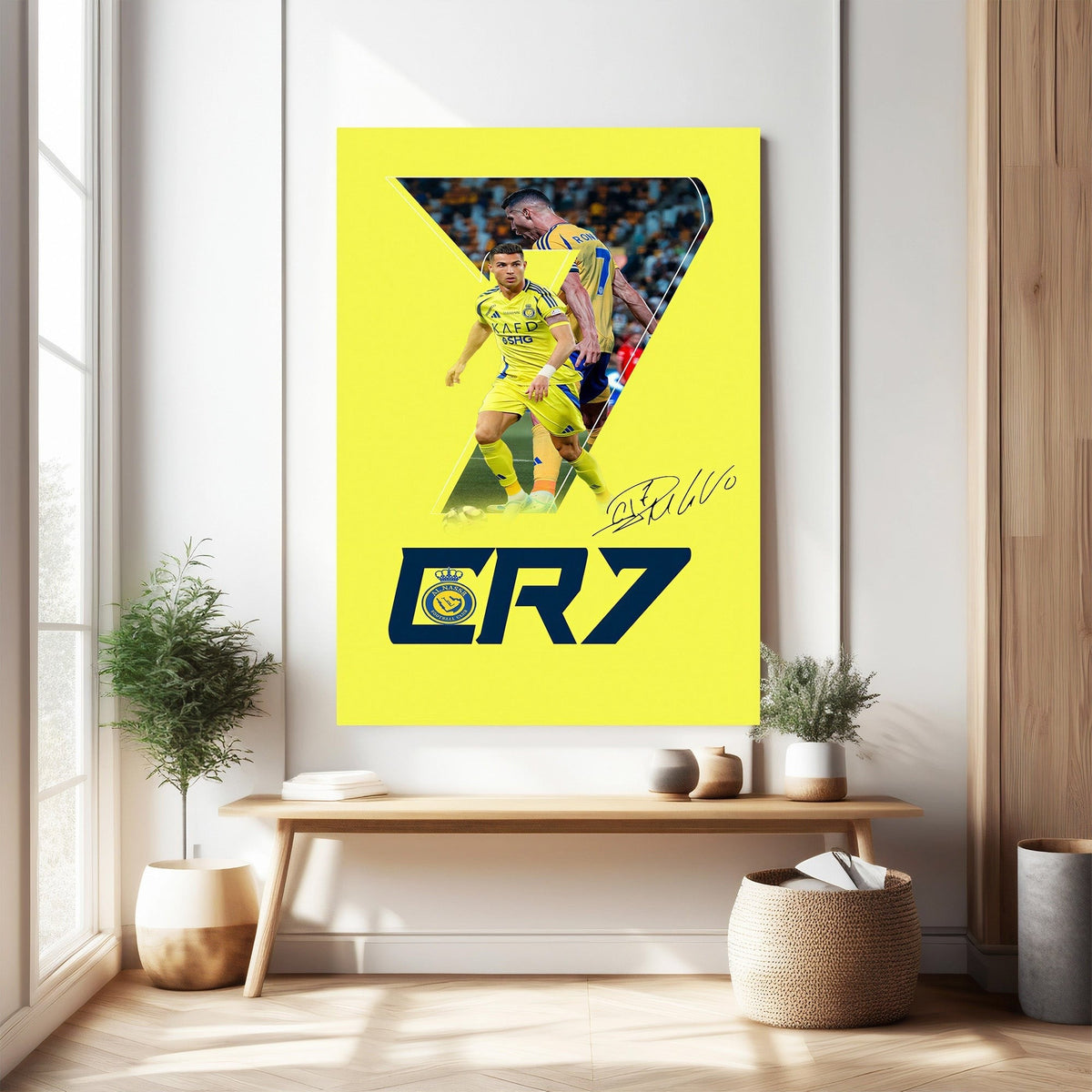 Cristiano Ronaldo CR7 Football Player Poster