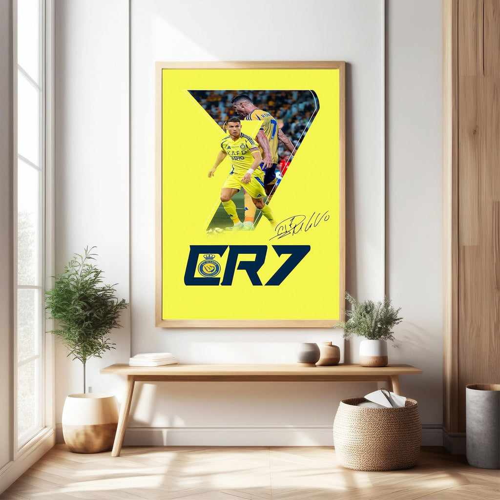 Cristiano Ronaldo CR7 Football Player Poster