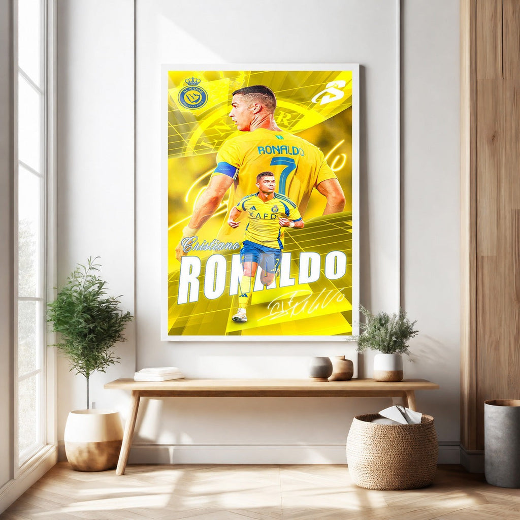 Cristiano Ronaldo Football Player Poster
