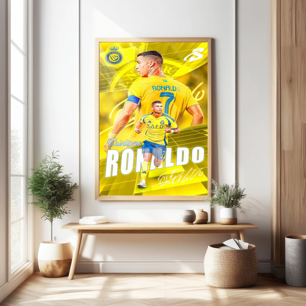 Cristiano Ronaldo Football Player Poster