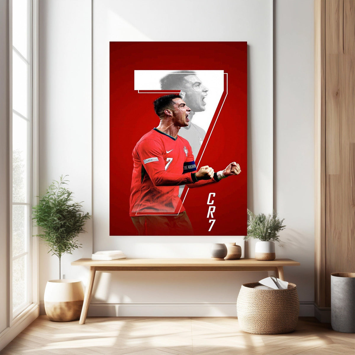 Cristiano Ronaldo Football Player Poster