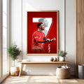 Cristiano Ronaldo Football Player Poster