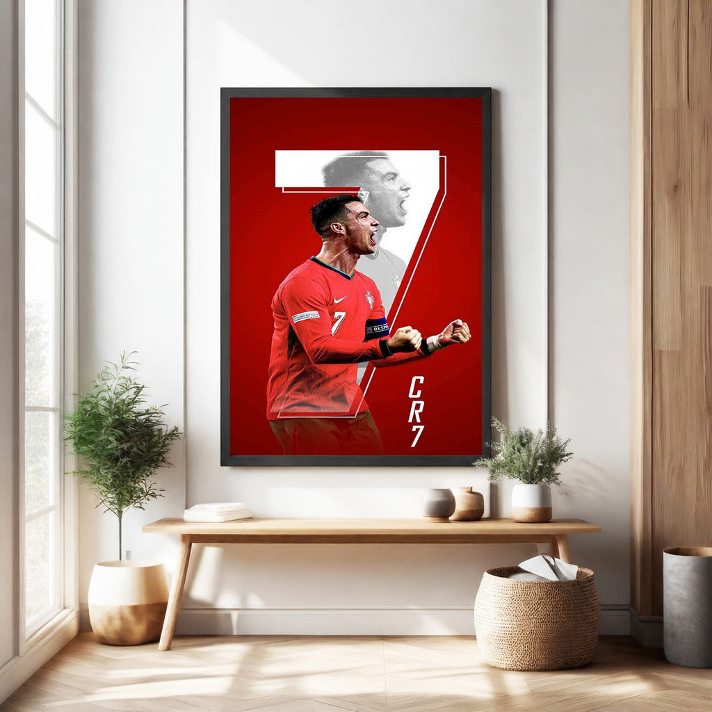 Cristiano Ronaldo Football Player Poster