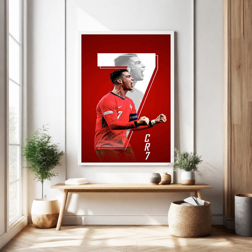 Cristiano Ronaldo Football Player Poster