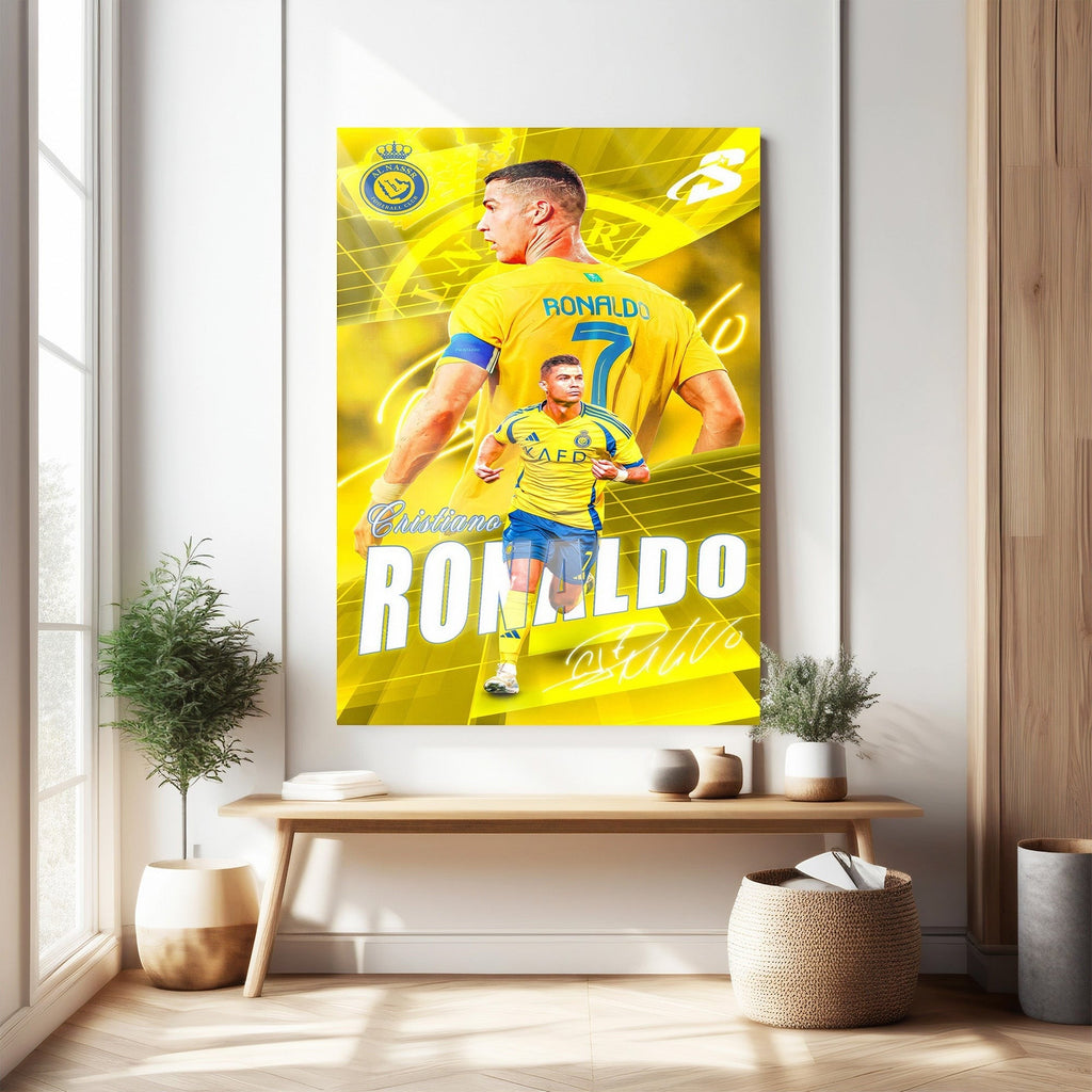 Cristiano Ronaldo Football Player Poster