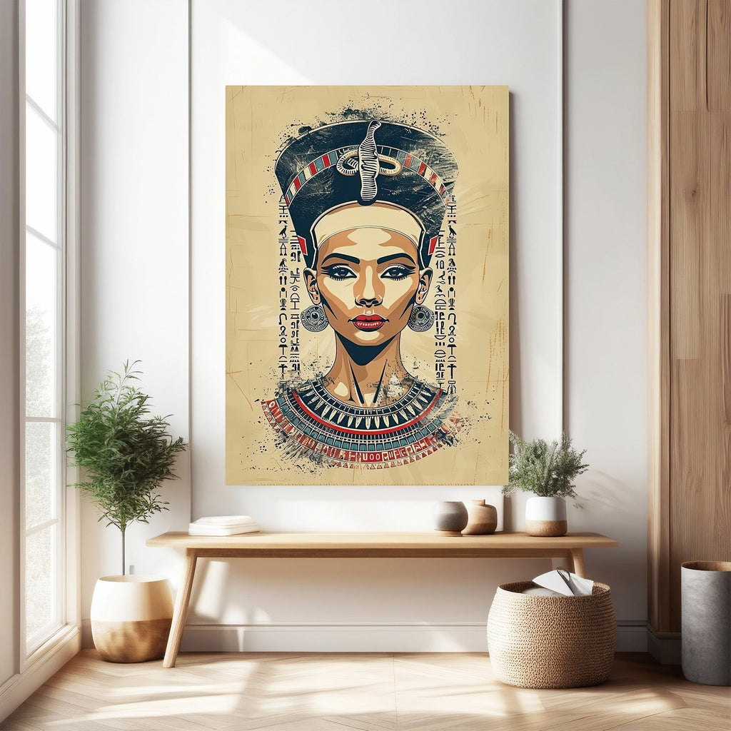 Ancient Egyptian Queen Portrait Wall Art