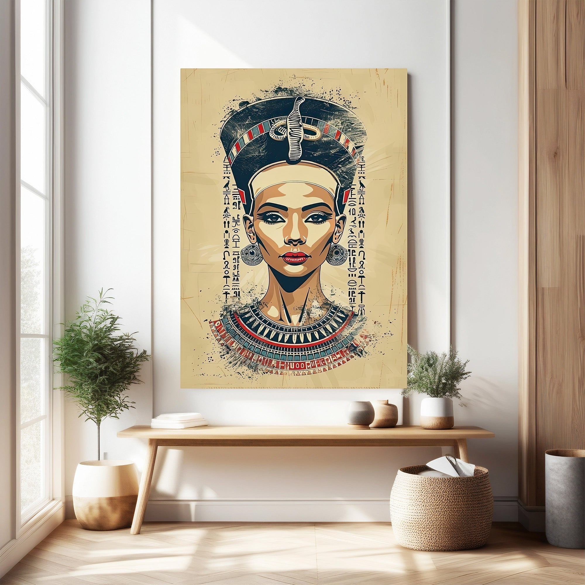 Ancient Egyptian Queen Portrait Wall Art