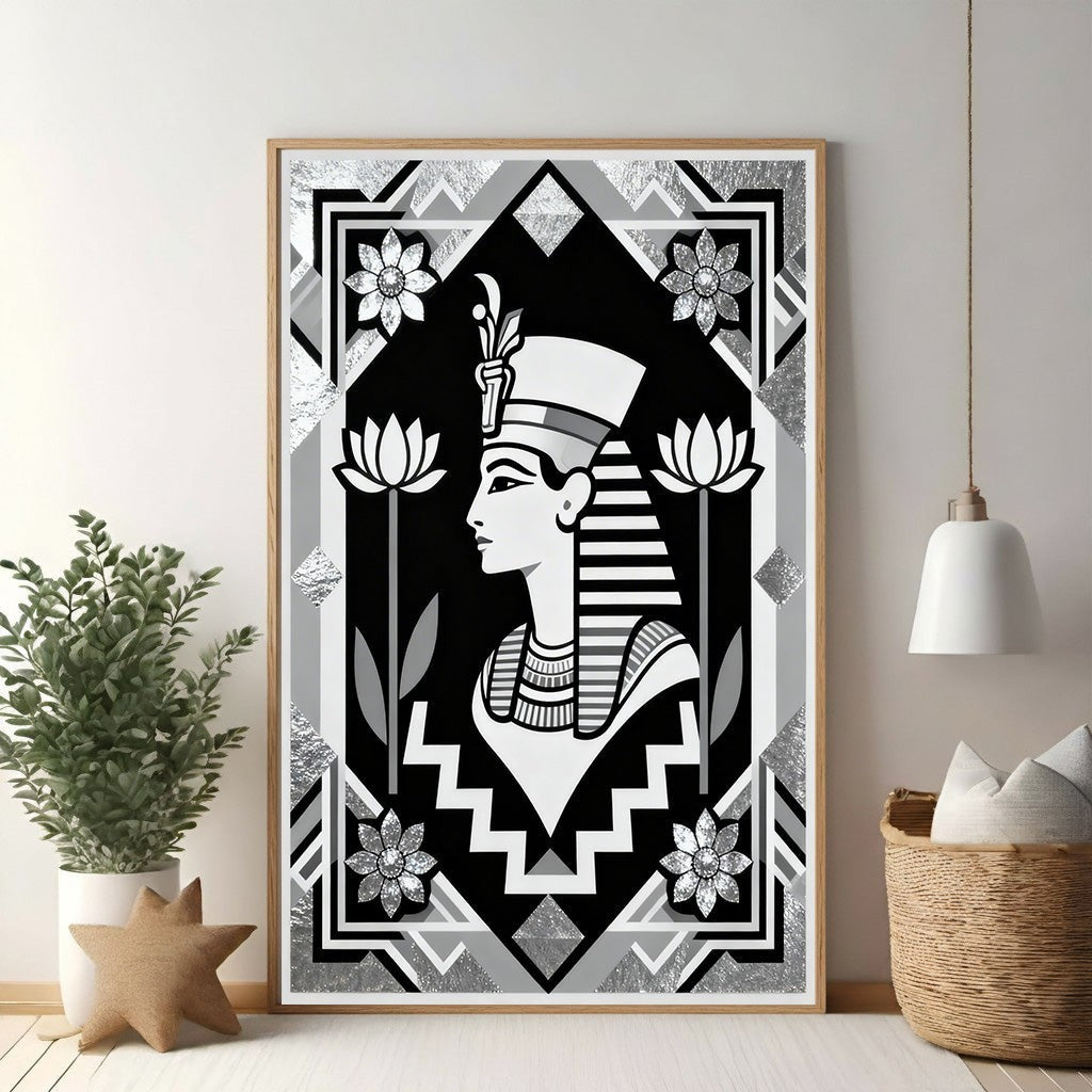 Egyptian Queen Portrait Wall Art
