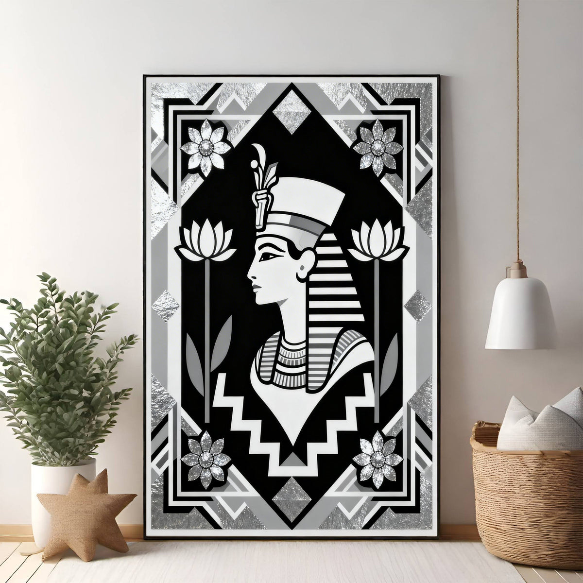 Egyptian Queen Portrait Wall Art