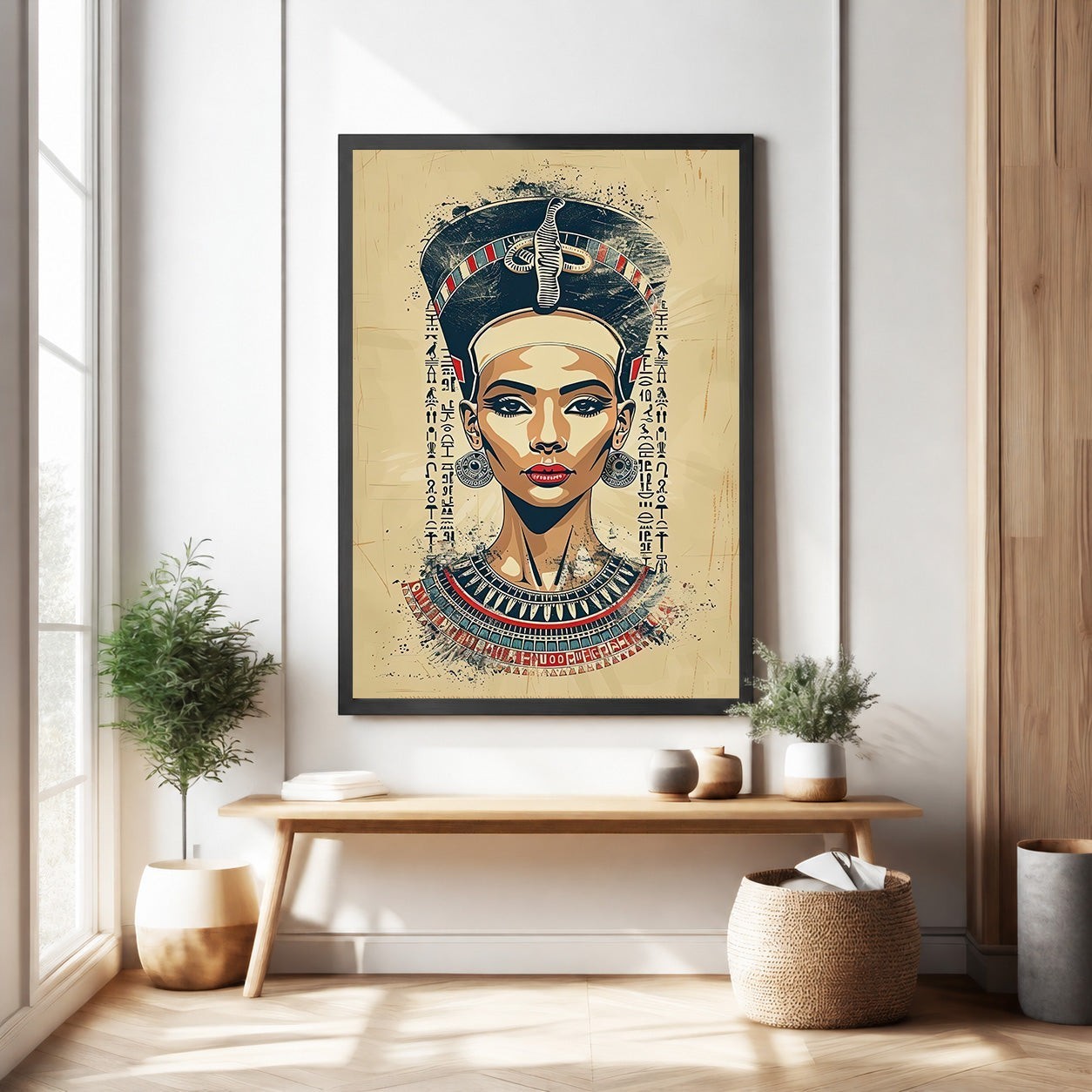 Ancient Egyptian Queen Portrait Wall Art