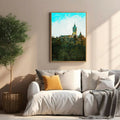 European Castle Landscape Wall Art