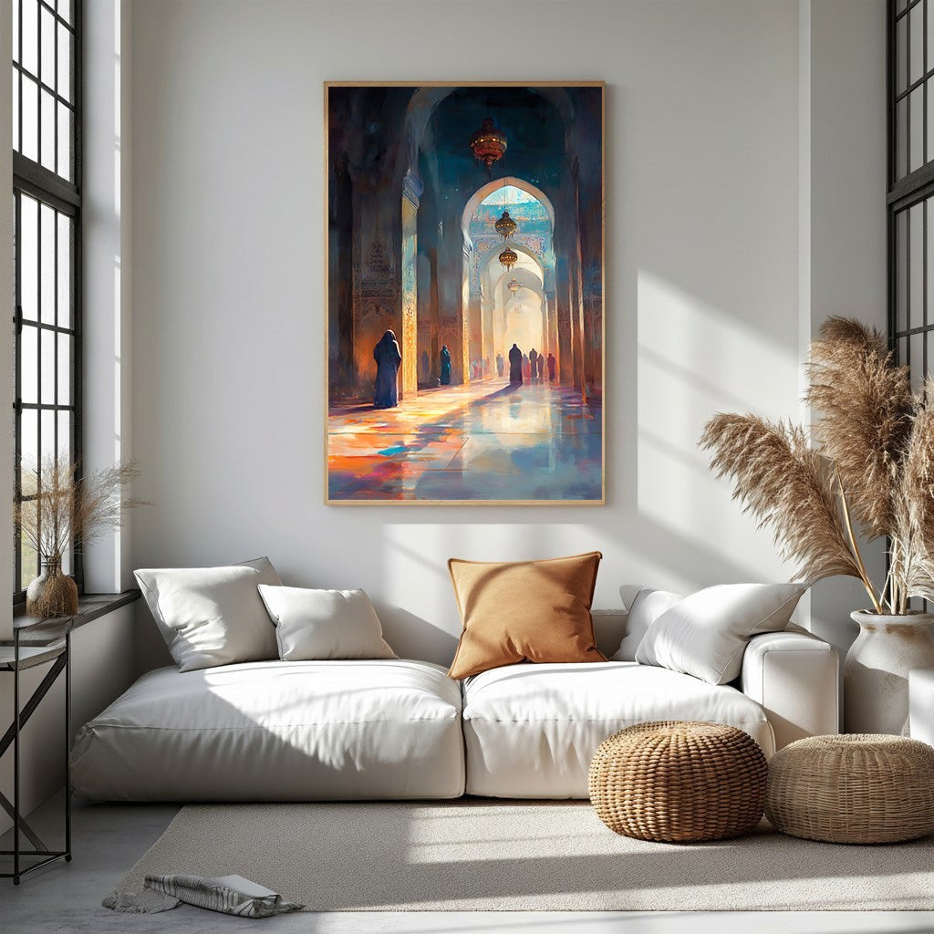 Islamic Mosque Archway Artwork