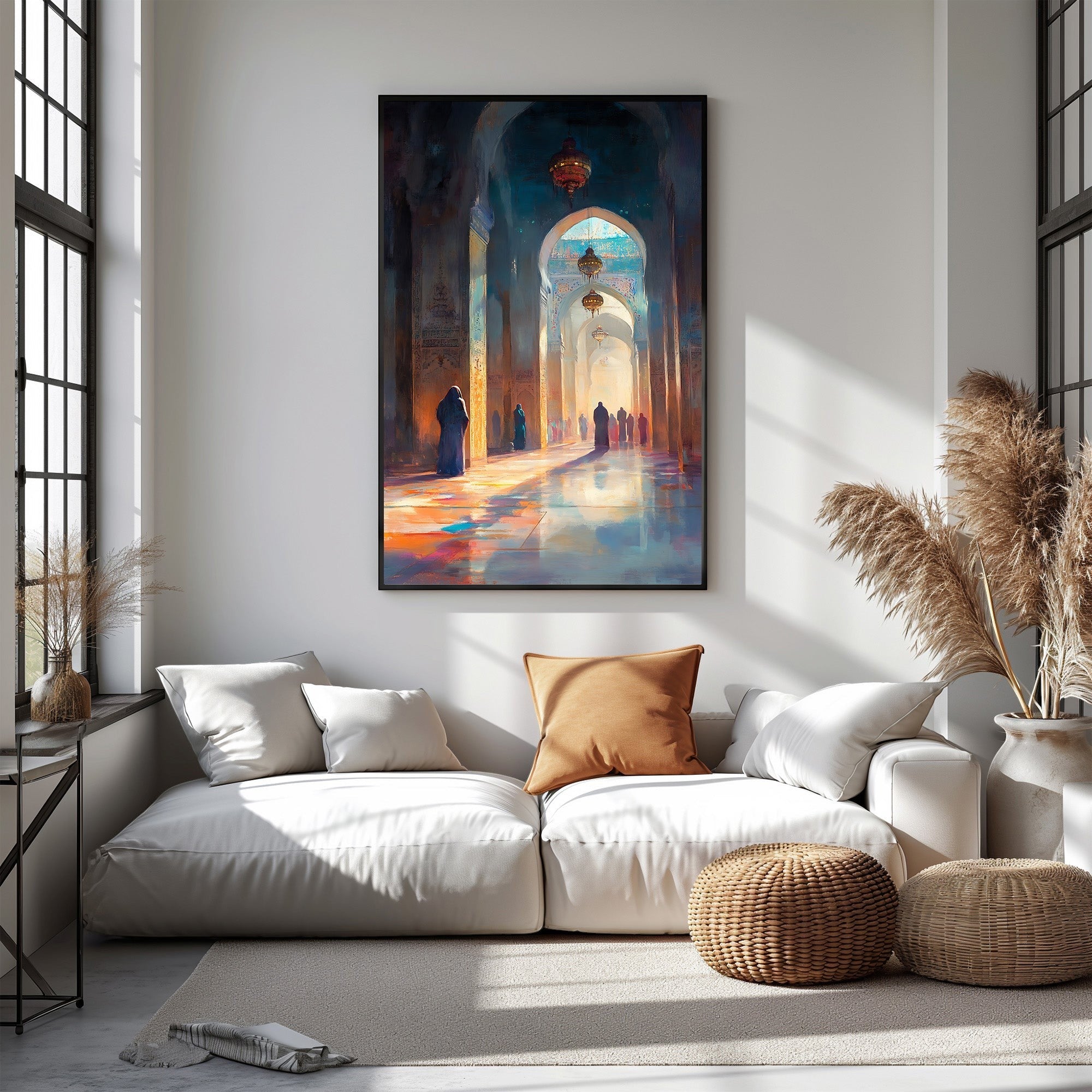 Islamic Mosque Archway Artwork