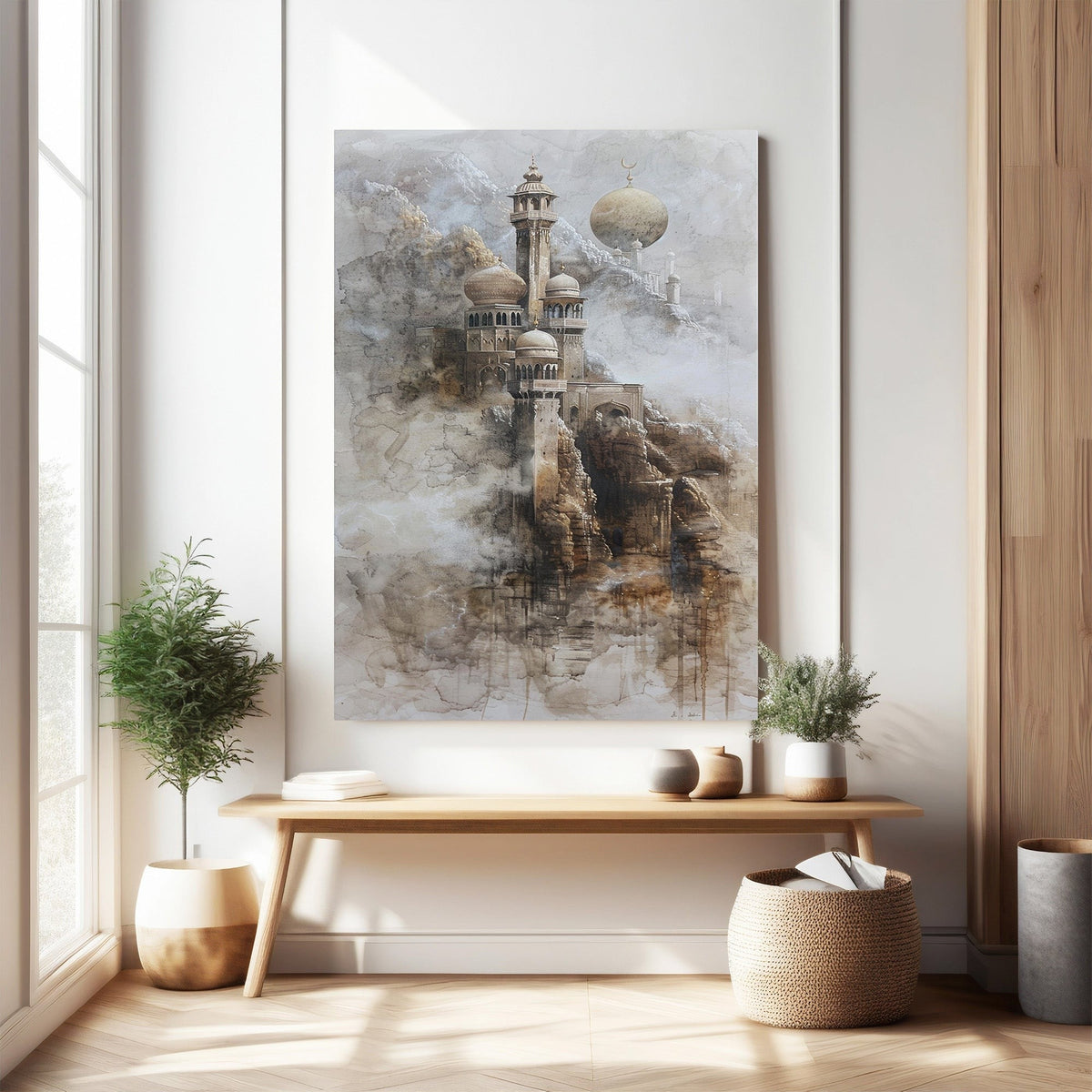 Islamic Mosque Landscape Wall Art