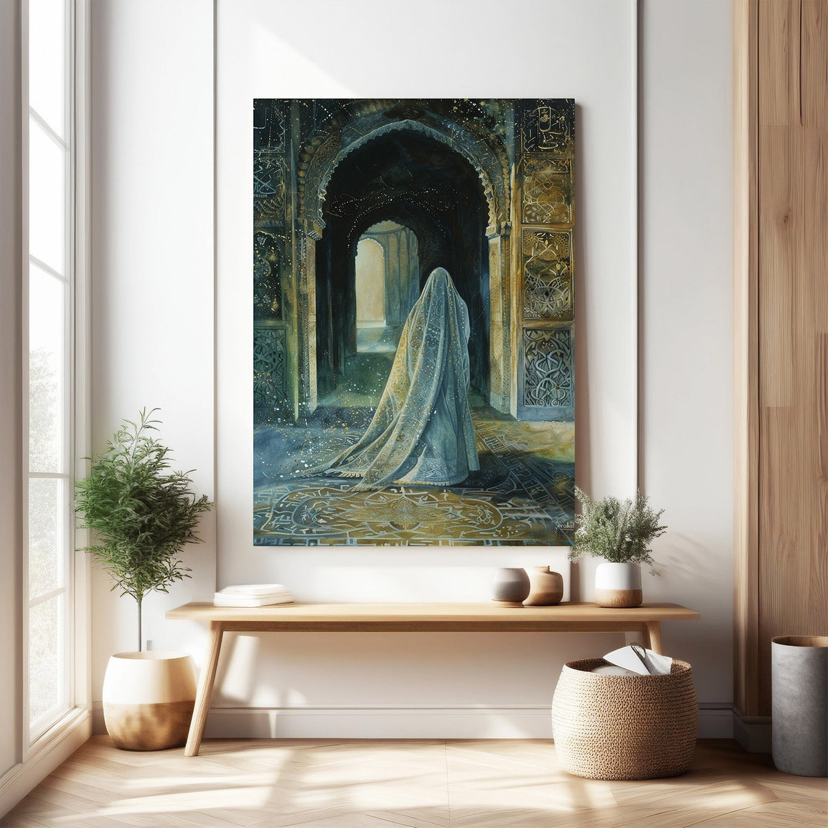 Mystical Figure In An Archway