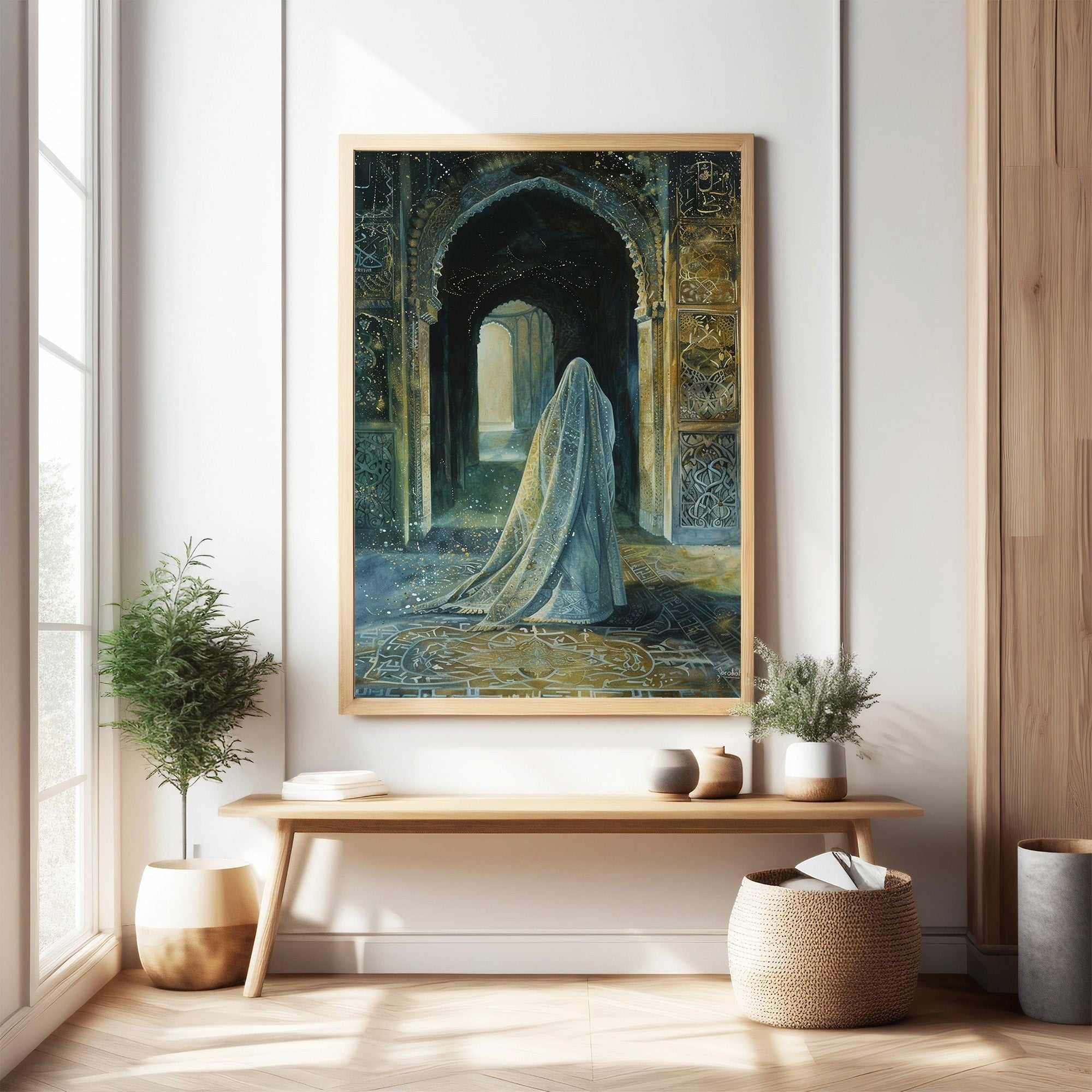 Mystical Figure In An Archway