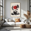 Mystical Moon Cauldron Wall Art
