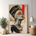 Nefertiti Regal Portrait Wall Art