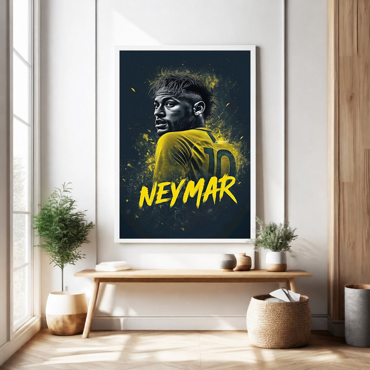 Dynamic Sports Portrait Wall Art