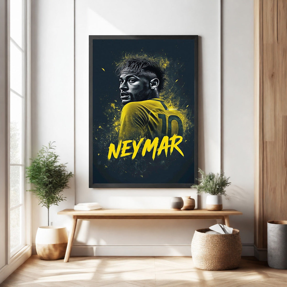 Dynamic Sports Portrait Wall Art