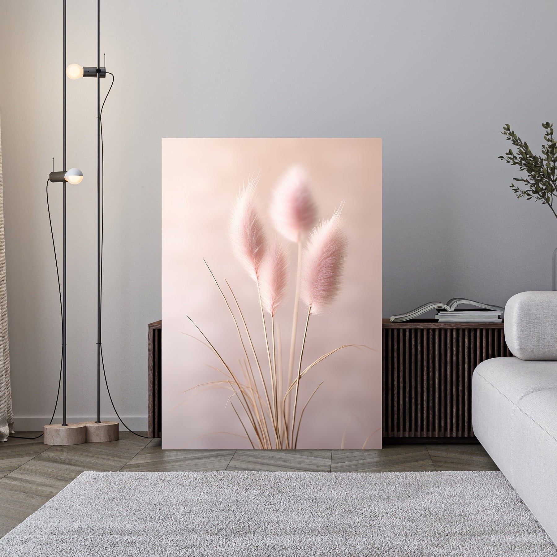 Pampas Grass Wall Art