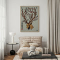 Samurai Deer Wall Art