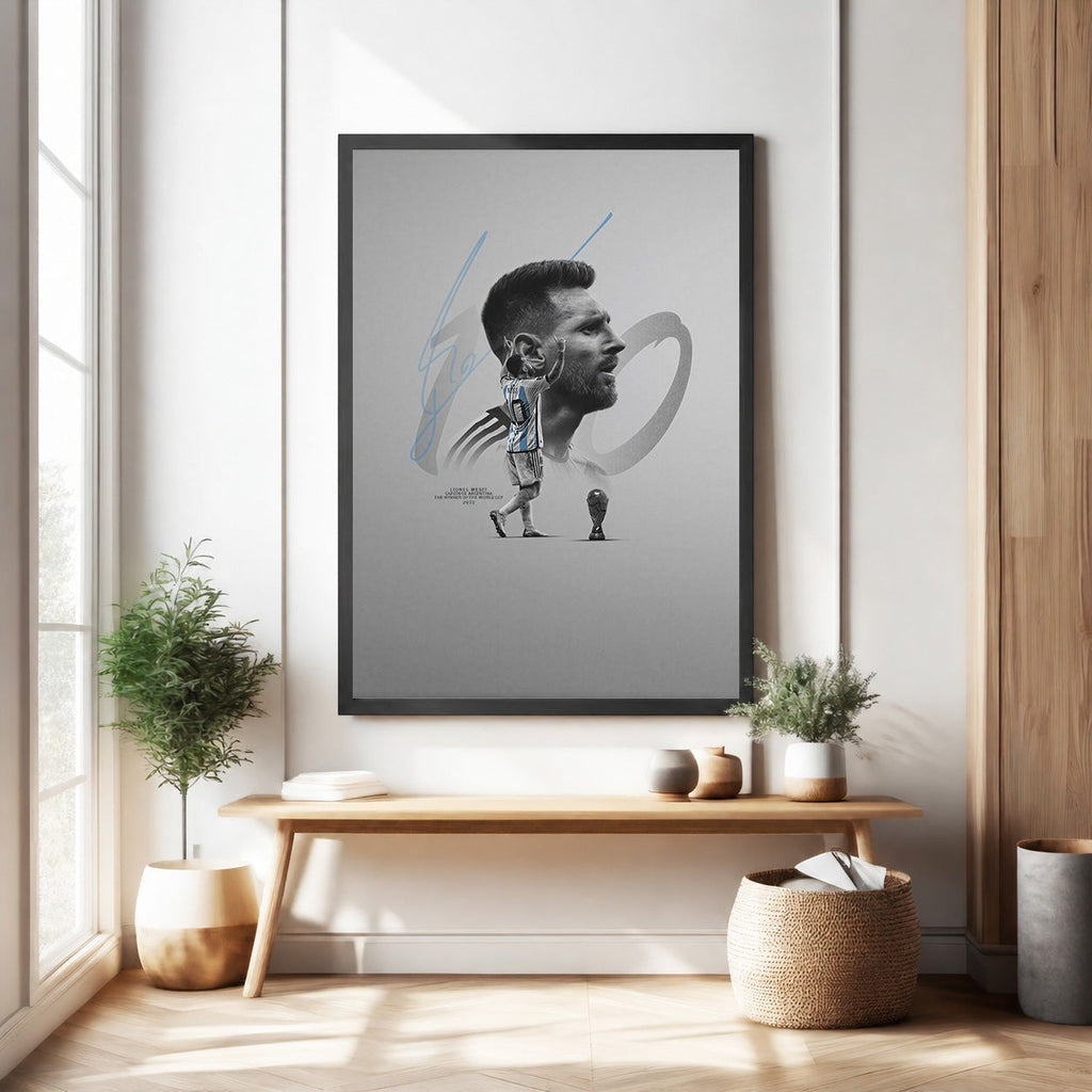 Soccer Legend Framed Wall Art