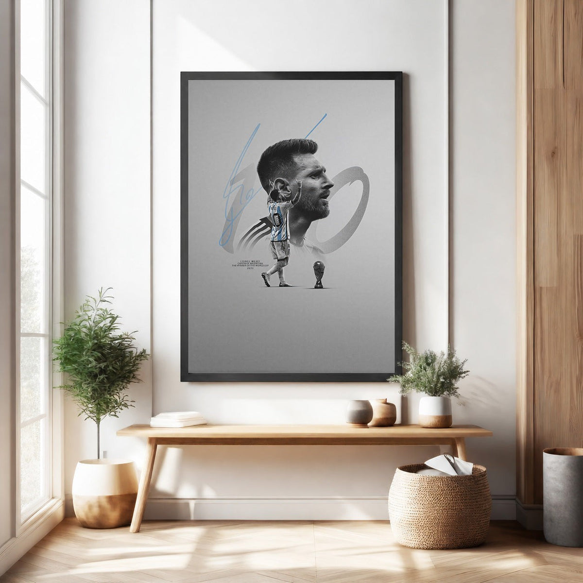 Soccer Legend Framed Wall Art