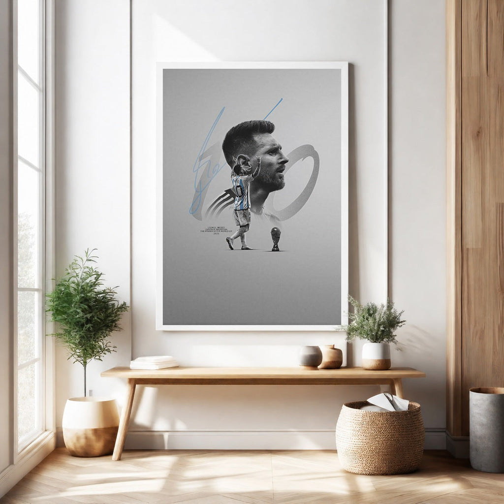 Soccer Legend Framed Wall Art