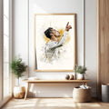 Soccer Player Celebration Art Print