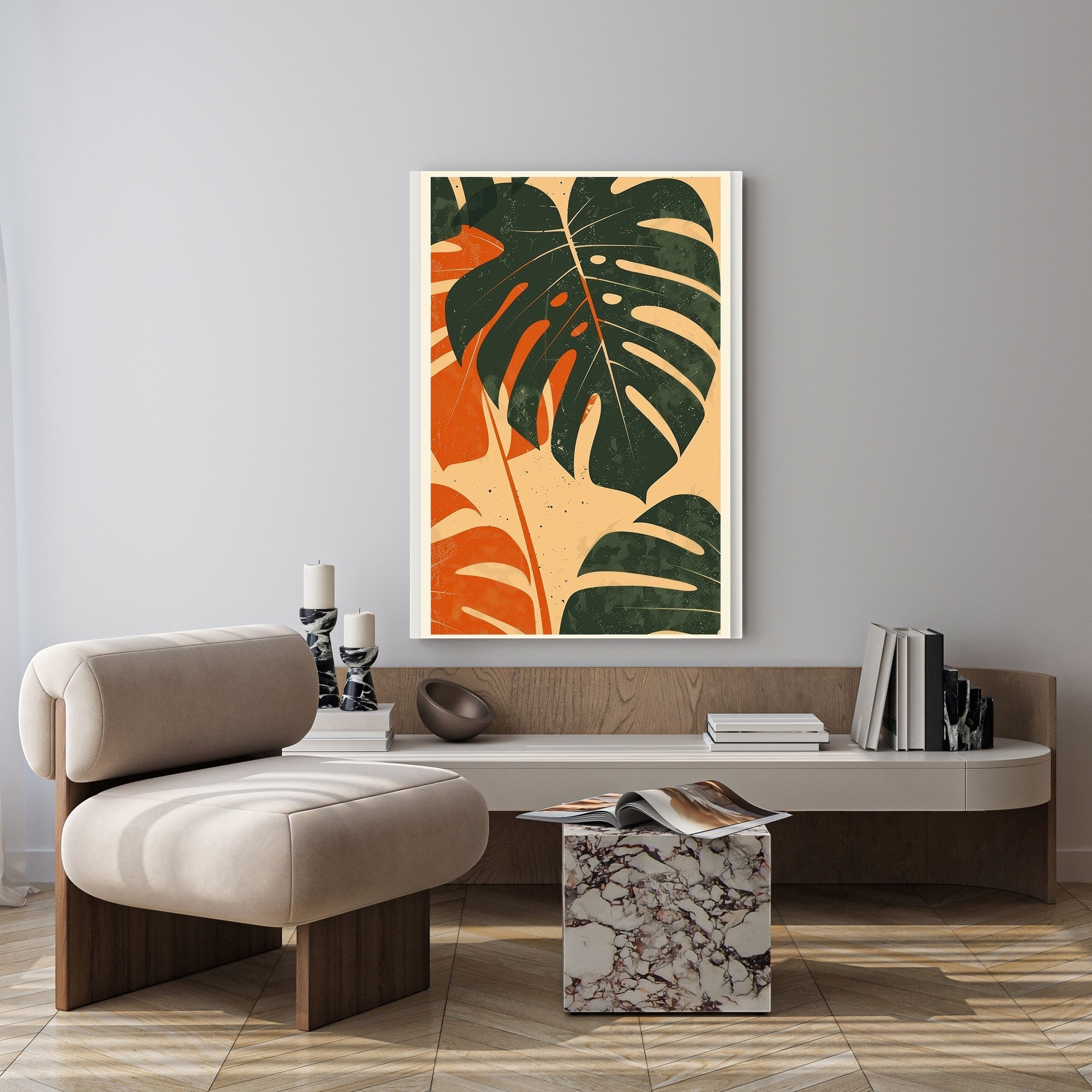 Tropical Leaf Wall Art